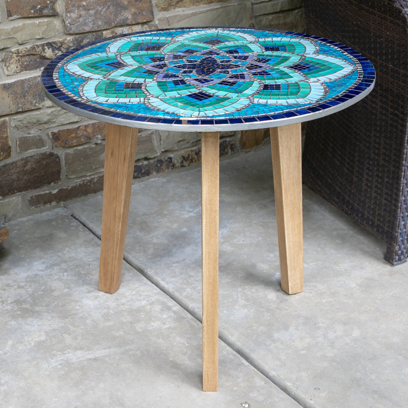 World Menagerie Dipali Mosaic End Table Wayfair